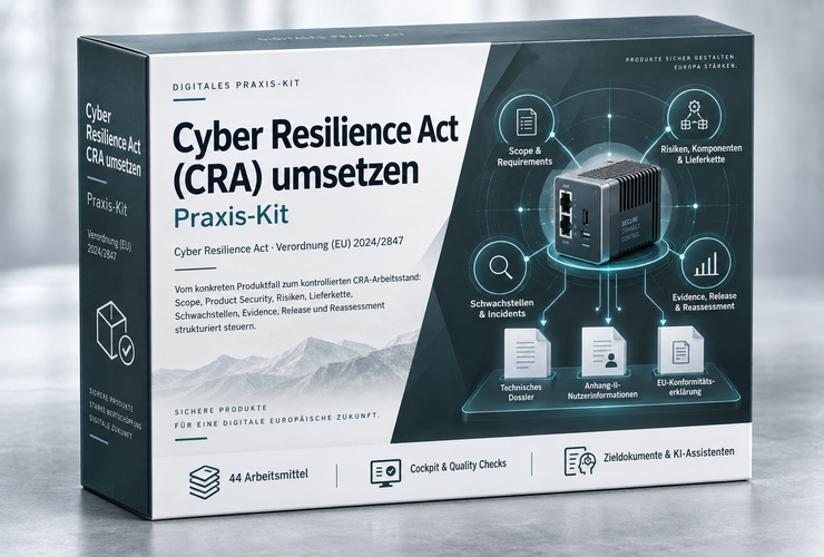 Cyber Resilience Act (CRA) umsetzen – deutsches Praxis-Kit