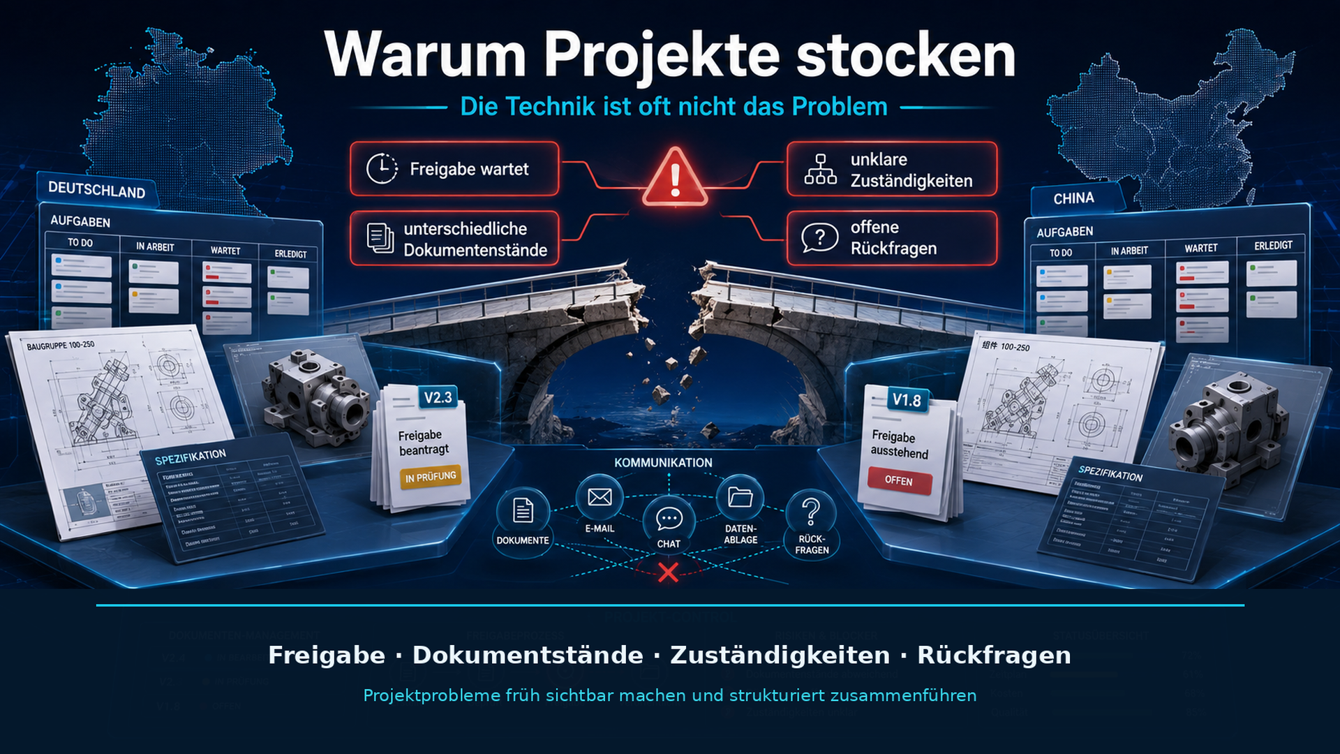 Vorschaubild zum Video über stockende China-Projekte