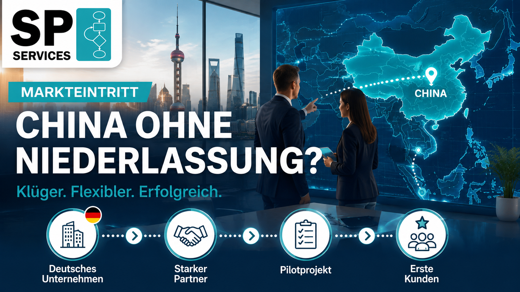 Vorschaubild zum Video Markteintritt China: Muss man wirklich gleich eine Niederlassung gründen?