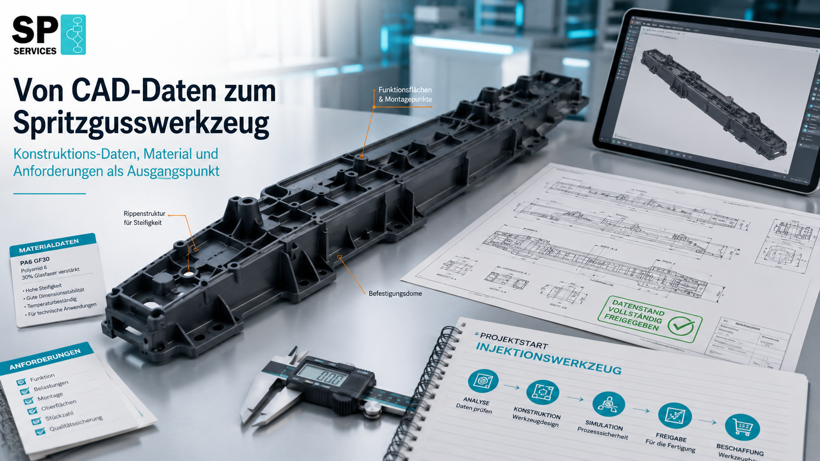 Vorschaubild zum Video Vom CAD-Datensatz zum Spritzgusswerkzeug