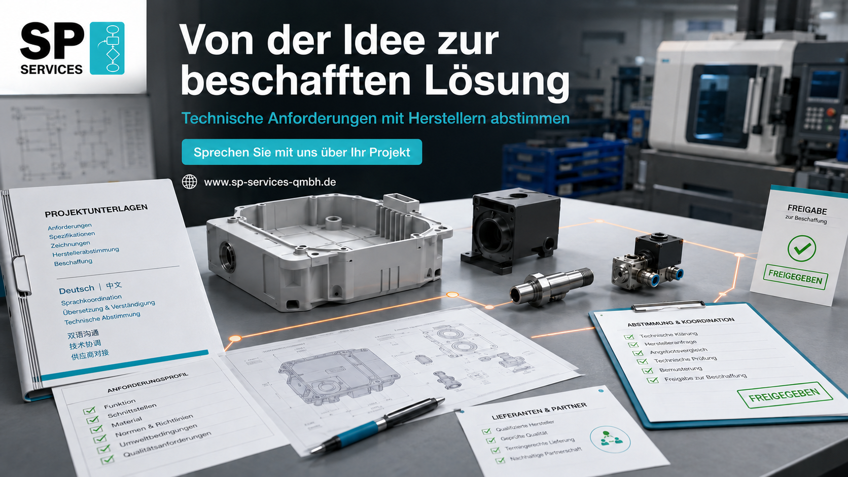 Vorschaubild zum Video Kundenspezifische Industrieprodukte aus China beschaffen