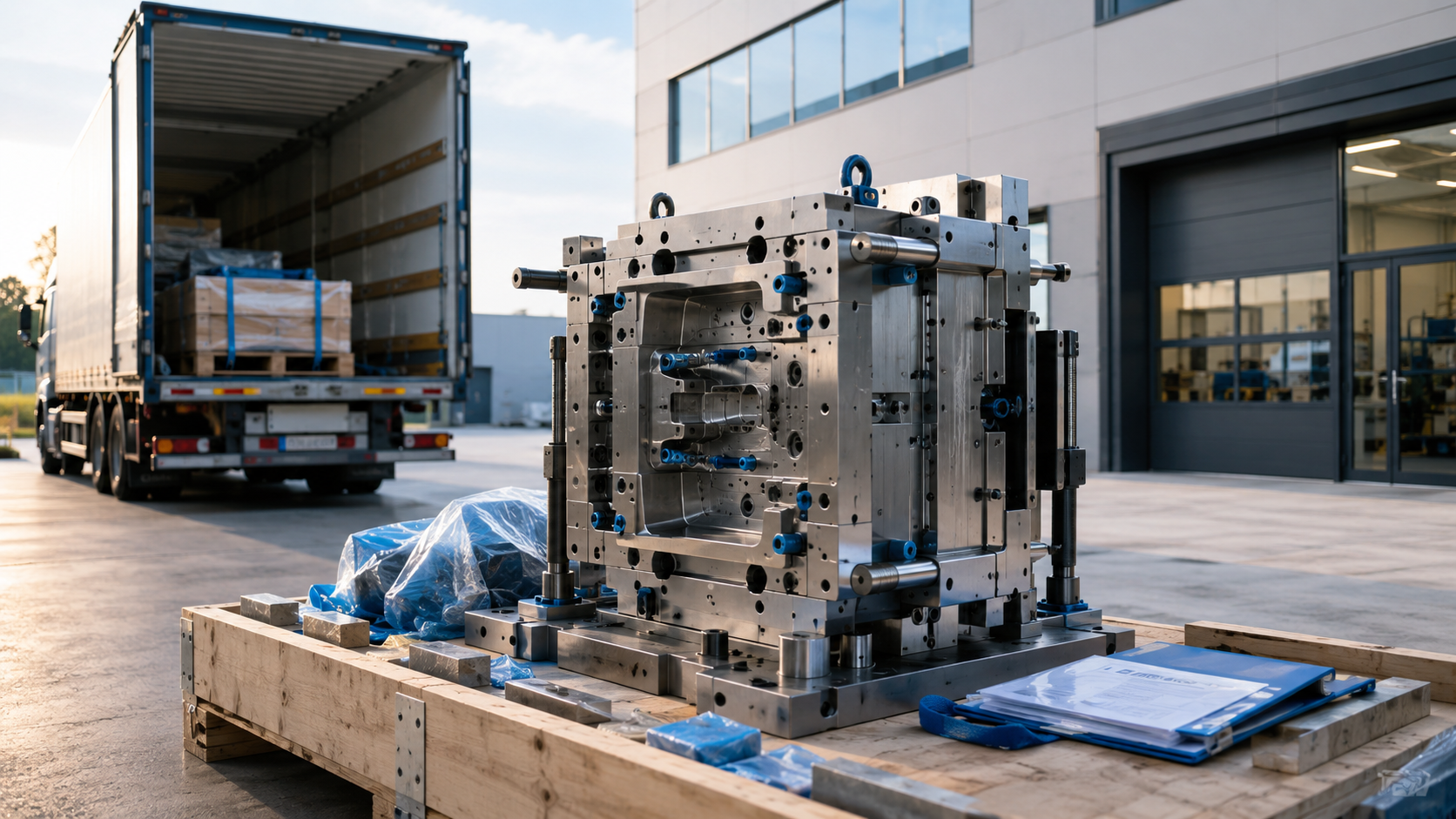 Lieferung eines technischen Werkzeugs als Beispiel für Maschinen- und Projektbeschaffung